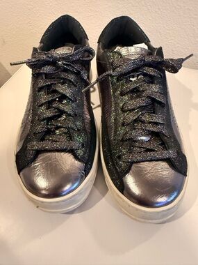 P448 | John Maya Steel Grey Made in ItaIy Street Sneaker Low-Top